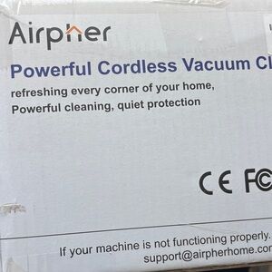 Cordless Vacuum Cleaner - White